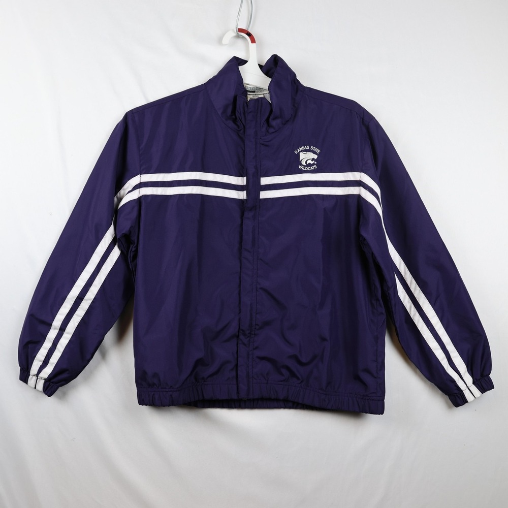 Kansas State Wildcats Jacket Boys Large NCAA Basketball Antigua Sport